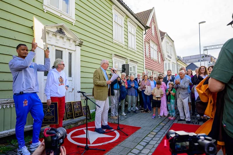 Bergen Walk of Fame - Nøstegaten