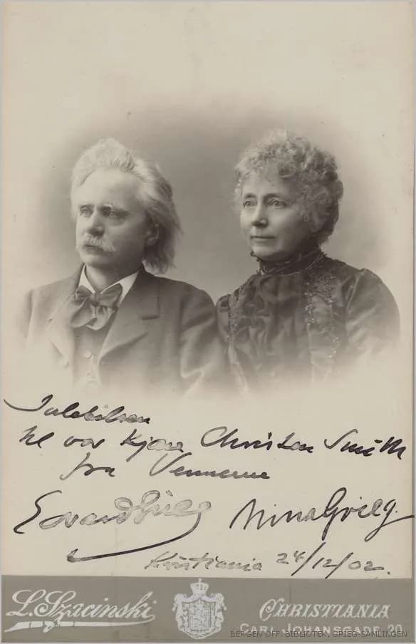 Edvard og Nina Grieg — bilde 1